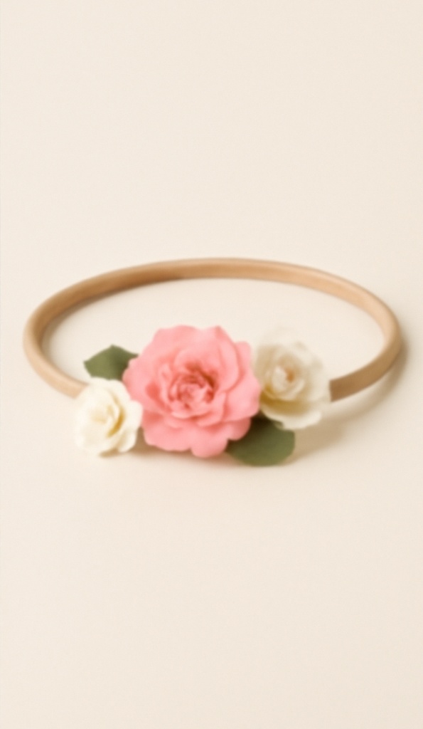 Floral Baby Headband – Beautiful and Elegant Accessory for Newborns and Toddlers